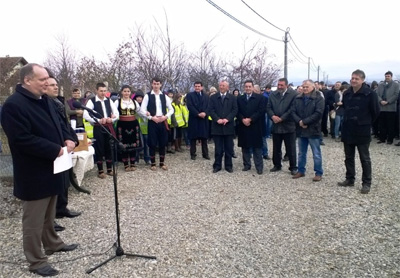 Završena elektrifikacija polja u selu Obrež